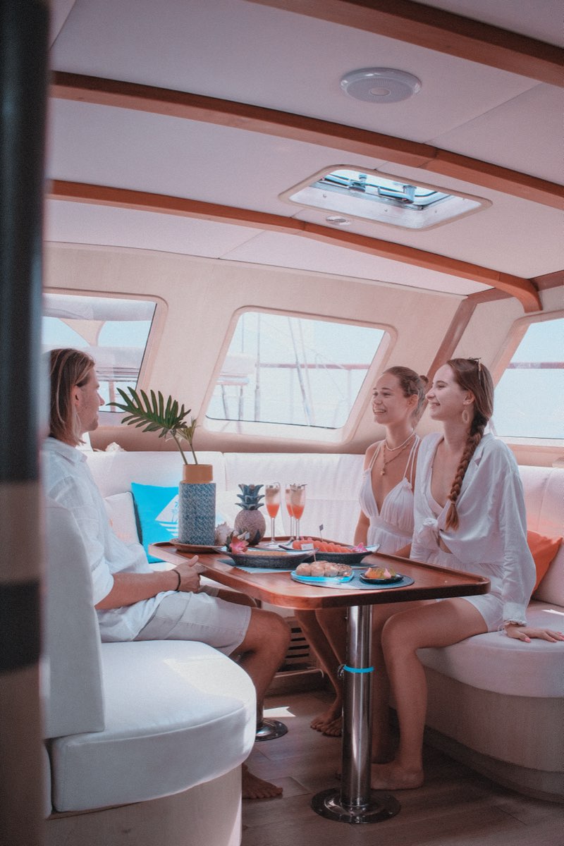 White Marlin deck scene