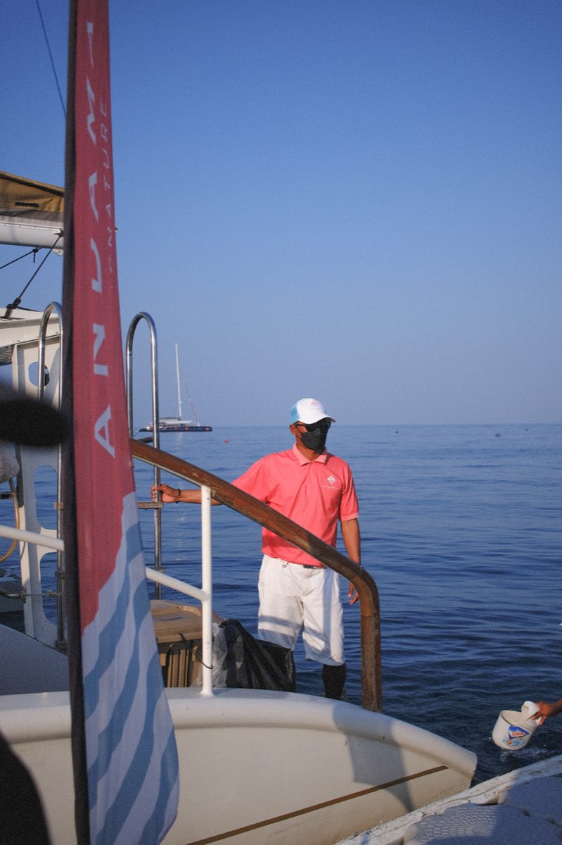 White Marlin guests on the Andaman Sea